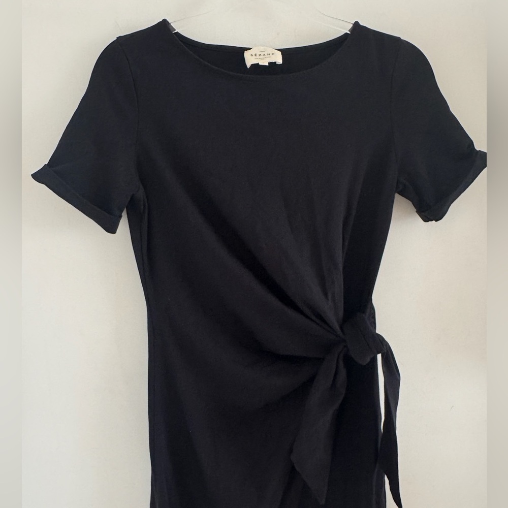 Sezane Pippa dress in black - Picture 4 of 7